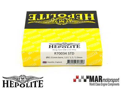VW Audi 2.0 | TSI | TFSI | EA888 Gen 3 | HEPOLITE Piston Rings 1.0mm Top Ring