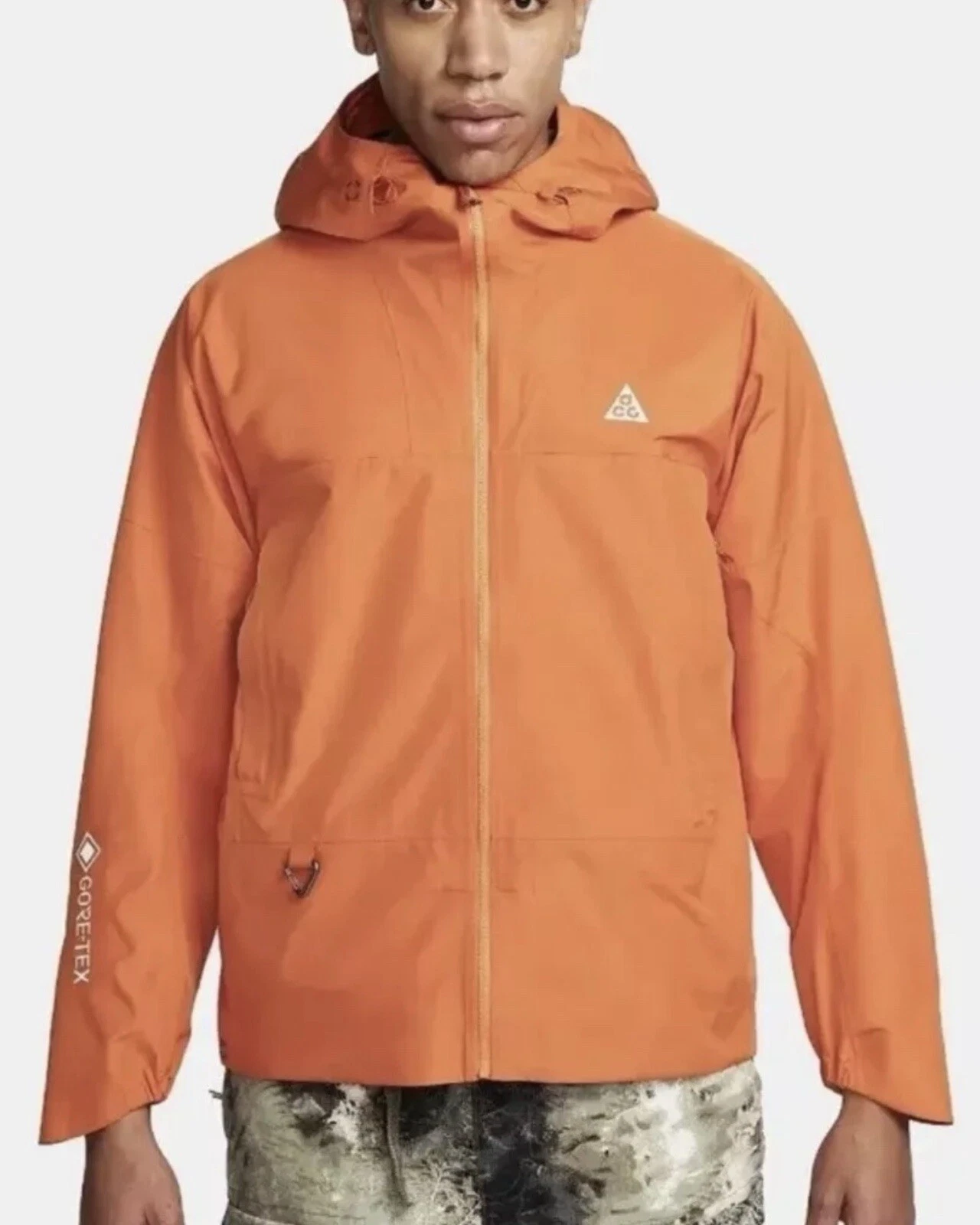 Nike Storm-FIT ADV ACG "Chain of Craters" Jacket Orange DB3559-893 Men’s L-XL