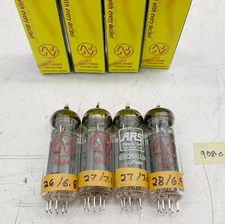 Quad of JJ Electronic EL84 Tubes Tested and Matched