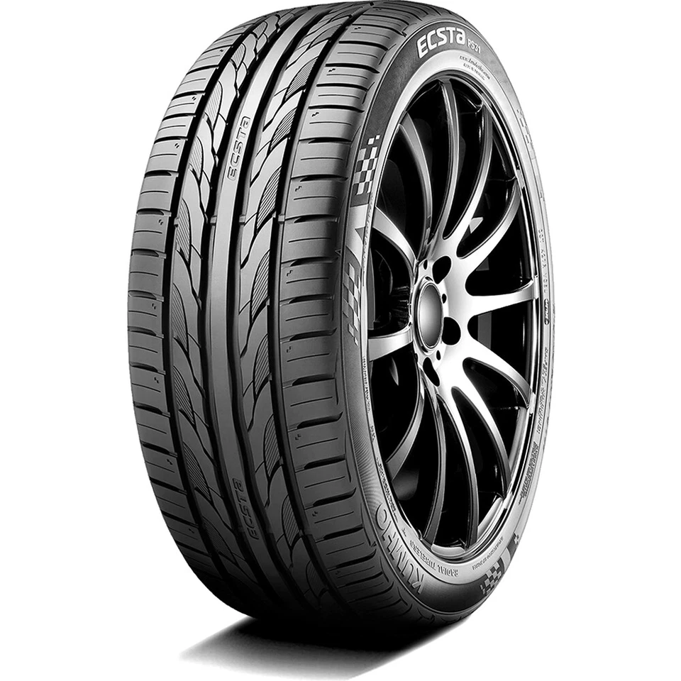 2 Tires Kumho Ecsta PS31 215/45ZR17 215/45R17 91W XL (DC) High Performance Foto 4 de 4