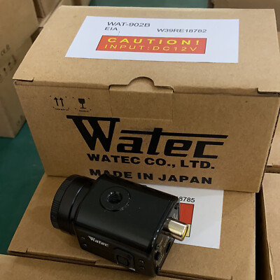 New WATEC WAT-902B black and white ultra low illumination miniature camera#XR