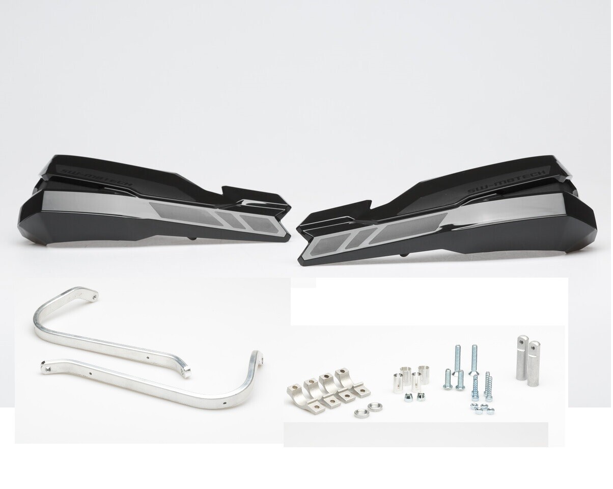 Protège-mains SW-Motech KOBRA noirs pour moto BMW G650X Challenge et Country
