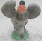 Vintage Goebel Dumbo Disney Figurine Full Bee Blue Sticker Made in Germany 1950