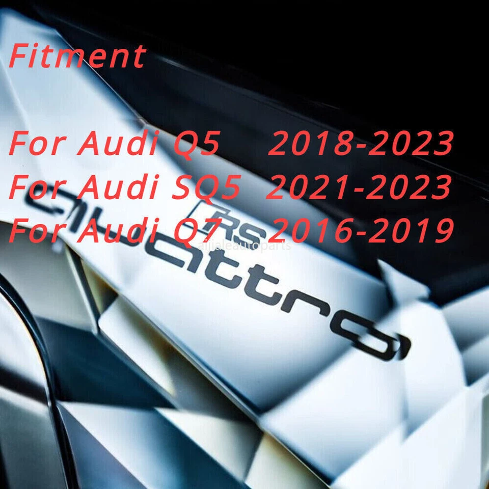 Crystal Gear Shift Knob For Audi Q5 2018-2023 SQ5 2021-2023 Q7 2016-2019 Foto 2 de 4