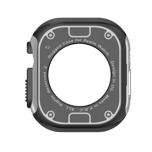 2in1 PC + TPU Mod Frame Case for Apple Watch Ultra2 9 8 7 6 5 Armor Bumper Cover - Zdjęcie 17 z 31