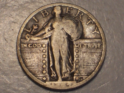 1924 Standing Liberty Quarter (Abt. Fine & Attractive)