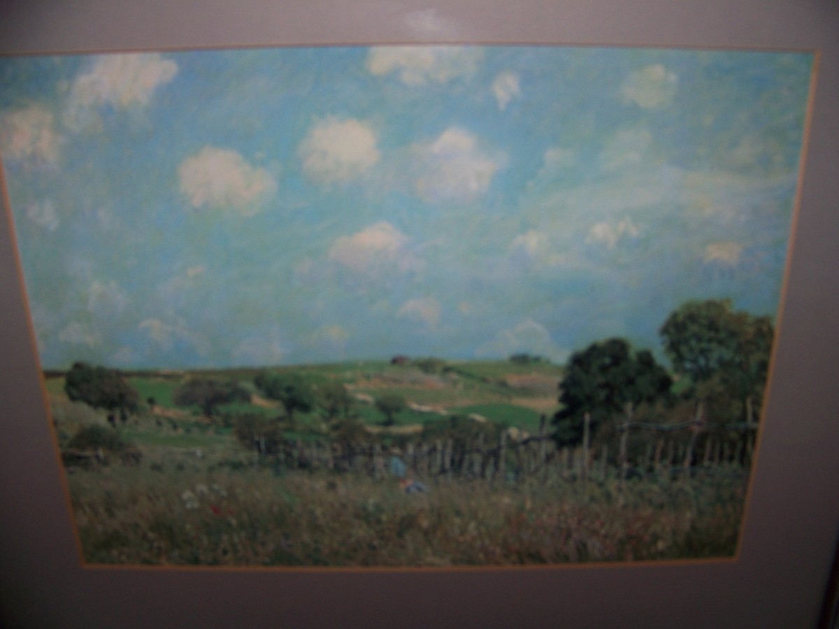 Alfred Sisley(1839-1899)Artist, 342 auctions, Landscape 1875 Print