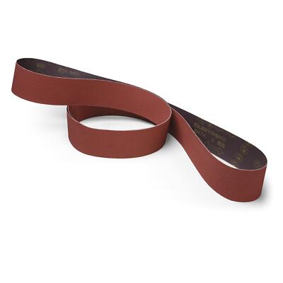 3M Cubitron ll Cloth Belt 947A, 120+ X-weight, 1 in x 11 in,Fabri-lok