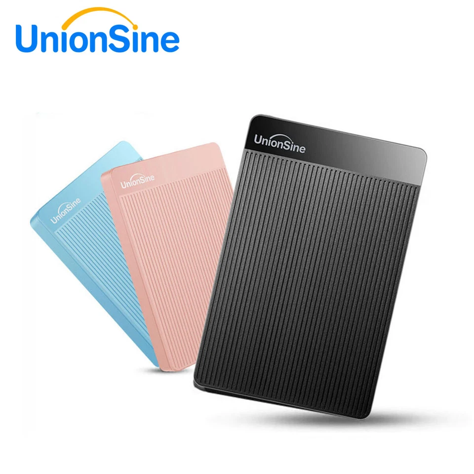 UNIONSINE Disco duro externo 1 TB 2 TB portátil USB 3.0 HDD memoria para PC, Mac, computadora portátil, Xbox