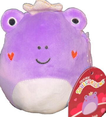 Squishmallows Francine Purple Frog 5  NWT