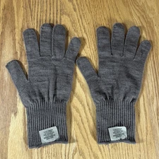 Military Cold Weather Glove Liners Brown Size M/L Nationwide Glove Co
