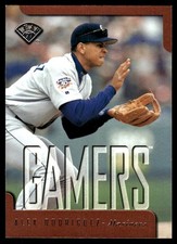 Alex Rodriguez 1997 Leaf #368 Seattle Mariners FREE SHIPPING AutographDen