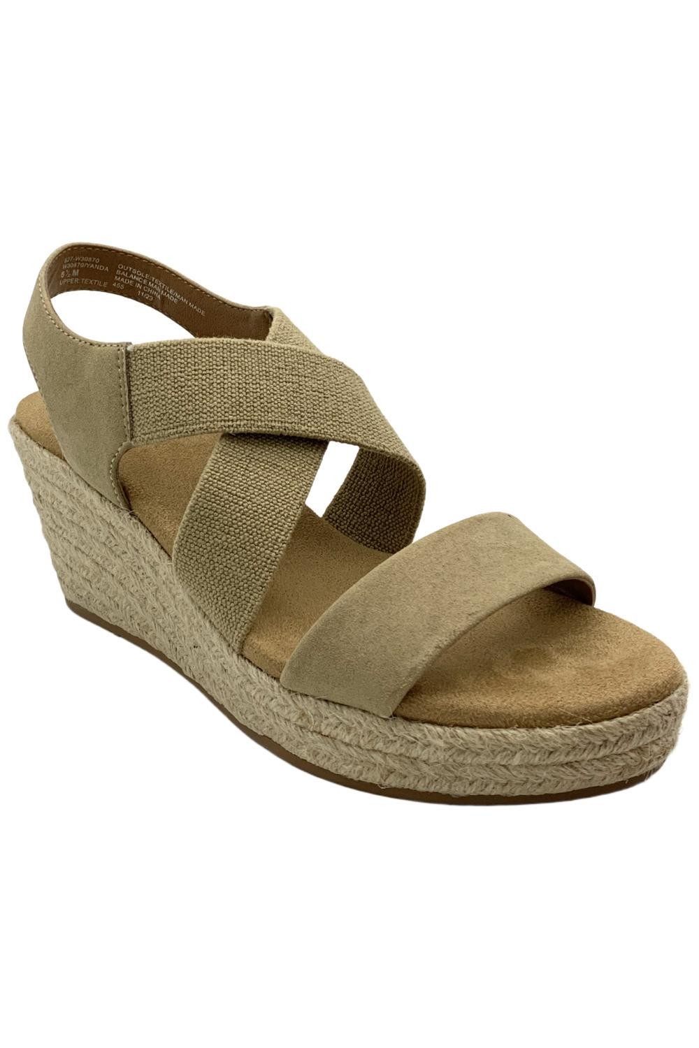 White Mountain Women's Yanda Sandals Sand
