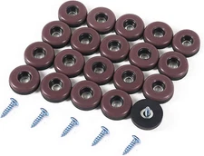 Furniture Slider Pads, 20Pcs Teflon Moving Furniture Glides with Screws Reusable