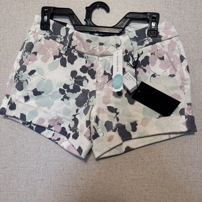 Dear John American Classic Women's Floral White Shorts Size 27