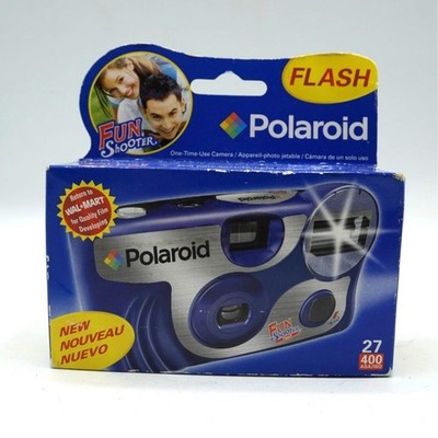 Polaroid Fun Shooter Flash 27 Exposure One Time Use Camera EXP 06/2008