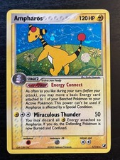 Pokemon Ampharos 1/115 EX Unseen Forces Holo Rare Vintage 2005 LP+ on eBay