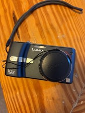 Panasonic LUMIX DMC-TZ1 5.0MP Digital Camera - Black. charger, case, memory stic