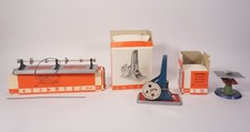 3-tlg. Lot Vintage Wilesco Transmission + Antriebsmodelle Fallhammer Kreiss&auml;ge