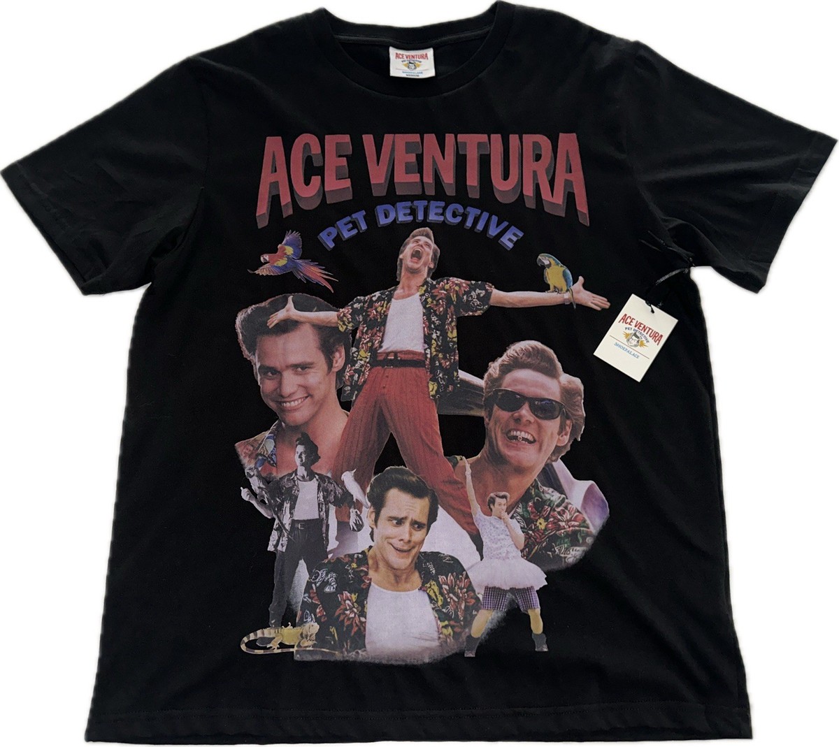 Ace Ventura Pet Detective Shoe Palace T Shirt Mens Large New Jim