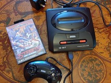 Sega Mega Drive 2 Console complete with CiB Streets of Rage Game, and Controller