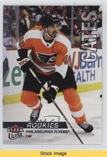 2022-23 Upper Deck Fleer Ultra Rookies Silver Foil Noah Cates #218 READ 12g7