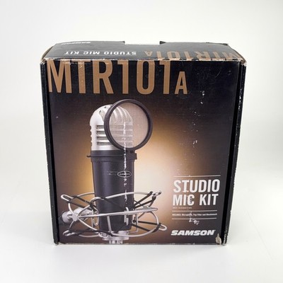 Samson MTR101A Studio Podcast Microphone w/Shockmount and Pop Filter-SHIPS TODAY