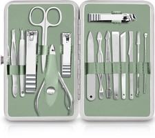 - Manicure Kit for Women and Men, Manicure Set with Nail Clippers or Nail Kit...