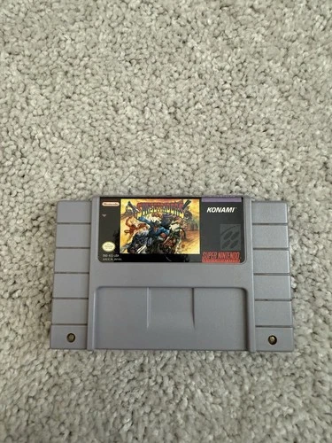 New ListingSunset Riders SNES Super Nintendo Cartridge Authentic