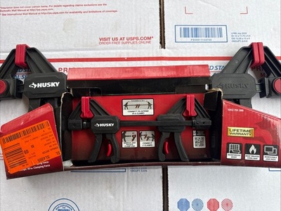 #ad #ad 4 PIECE Husky Trigger Clamp Set 2 6 in. 2 4.5 in. $15.00