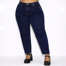80s Vintage Plus Womens Chic Jeans Size 26W I...
