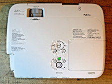 NEC NP-M311W 3100 Lumen 3LCD Projector   1431 Lamp Hours   Tested - 1080p   WXGA