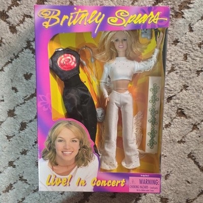 Britney Spears Live! In Concert 11in Fashion Doll Set Outfit Accessories NIB