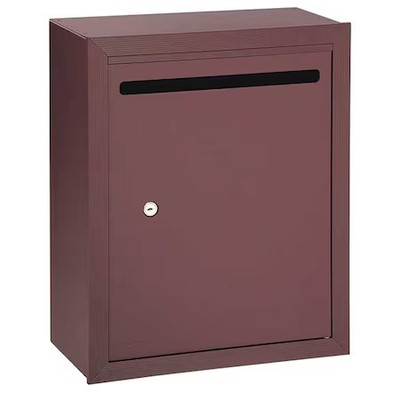 Salsbury Industries 2240Zp Letter Box, Bronze, Powder Coated, 1 Doors, Surface,