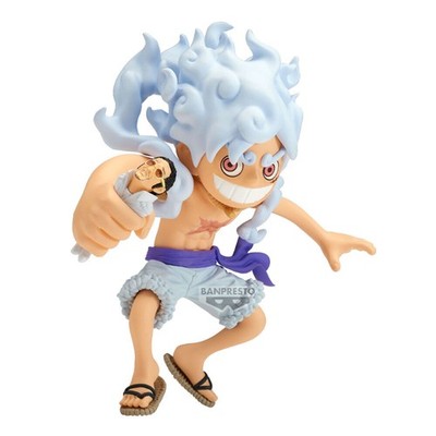 One Piece Monkey D. Ruffy vs Borsalino Mega World Sammelfigur 13 cm Banpresto