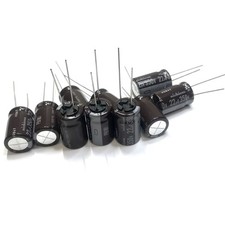 (PKG of 10) 22uF 350V Electrolytic Capacitor, Radial, 105ºC, Nichicon PB Series