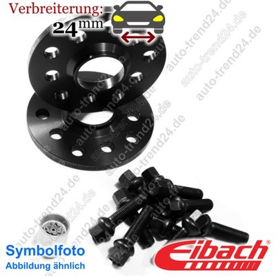Eibach Spurverbreiterung schwarz 24mm/Achse für BMW X5 E70 Bj. 2006-2013