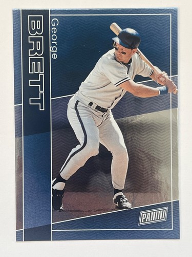 2025 Panini The National George Brett #31 Diamond Plate Kansas City (DW)