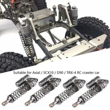 4Pcs 1/10 100mm Adjustable Shock Absorber For Axial SCX10 TRX-4 RC Crawler Car