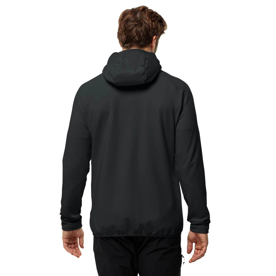 Jack Wolfskin Herren Routeburn Pro Hybrid Jacke - Schwarz - L - Bild 2 von 4