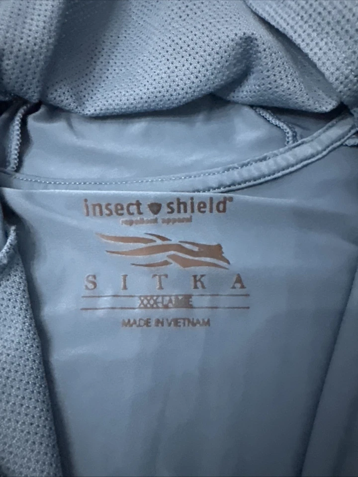 Sitka Gear Men’s Equinox Guard Hoodie Size 3XL Pacific Blue - Image 4 of 4