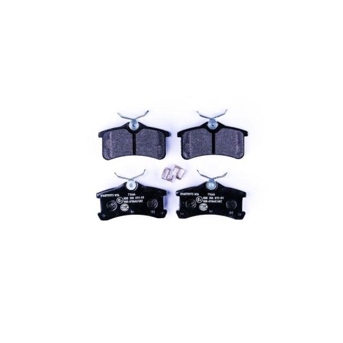 Plaquettes de frein à disque Hella 8DB 355 011-511 pour Toyota