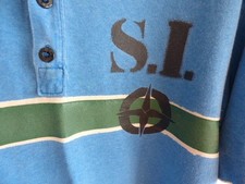 T-shirt polo S/S 2006-Stone Island-Paul harvey-Osti-Marina-Ice-Tela-Miglia-Rara