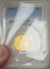 Photo of a 1874-P Gold Dollar from an eBay sale