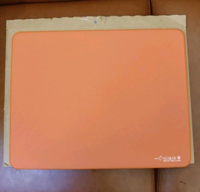 Artisan FX Zero Soft Orange Gaming Mouse Pad E-Sports (L, Orange)