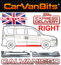 FOR FIAT DOBLO SWB LWB 10-14 UNDER SIDE SLIDING FRONT DOOR SILL REPAIR PANEL O/S
