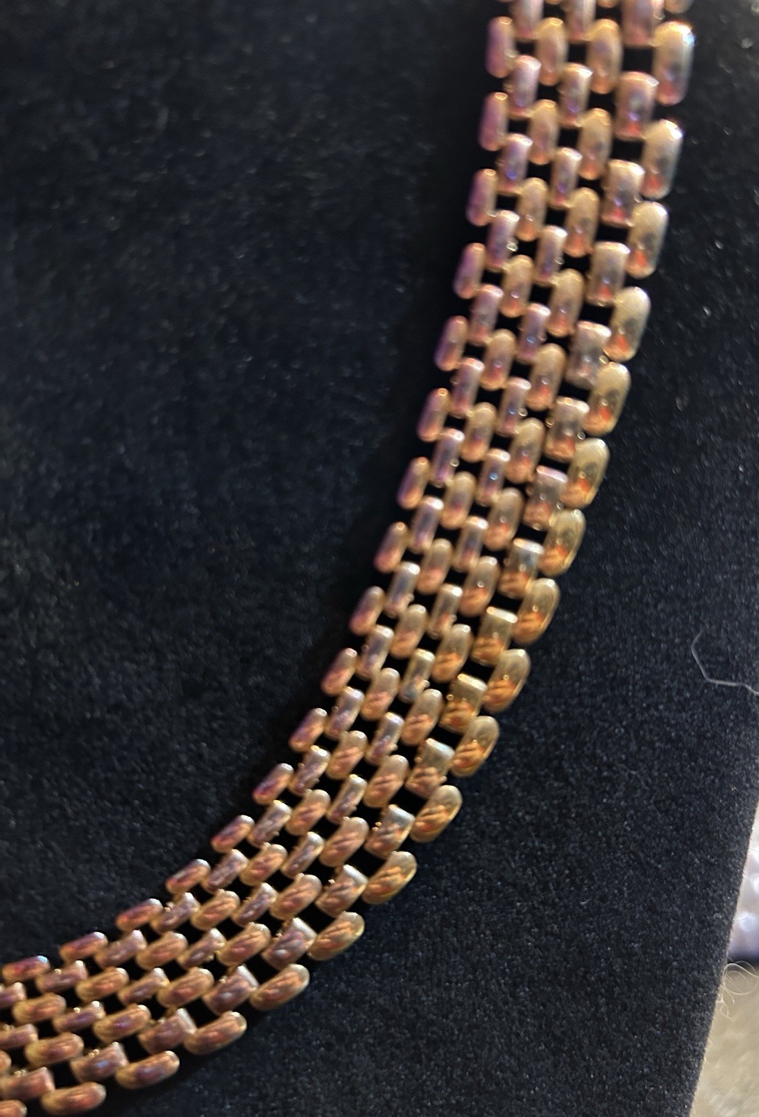 vintage costume jewelry necklace thumbnail 2