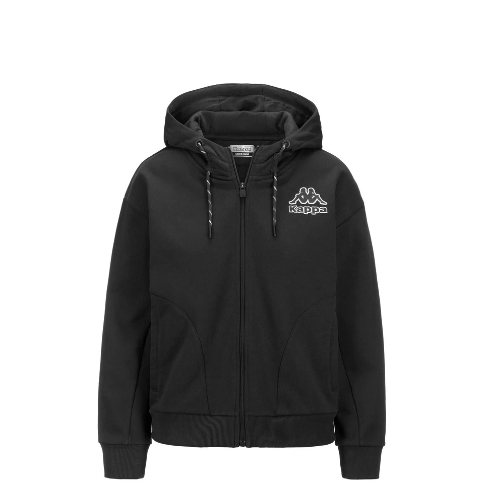 Kappa - Felpa con Zip da Donna mod: logo femisa cod: 351N2NW - Image 4 of 4