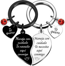 Maneja Con Cuidado Te Necesito Aqu Conmigo Keychain Drive Safe Gifts