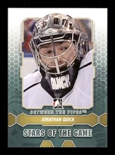  89 Jonathan Quick  Kings 2013 The Game Hockey Sports Trading Card 